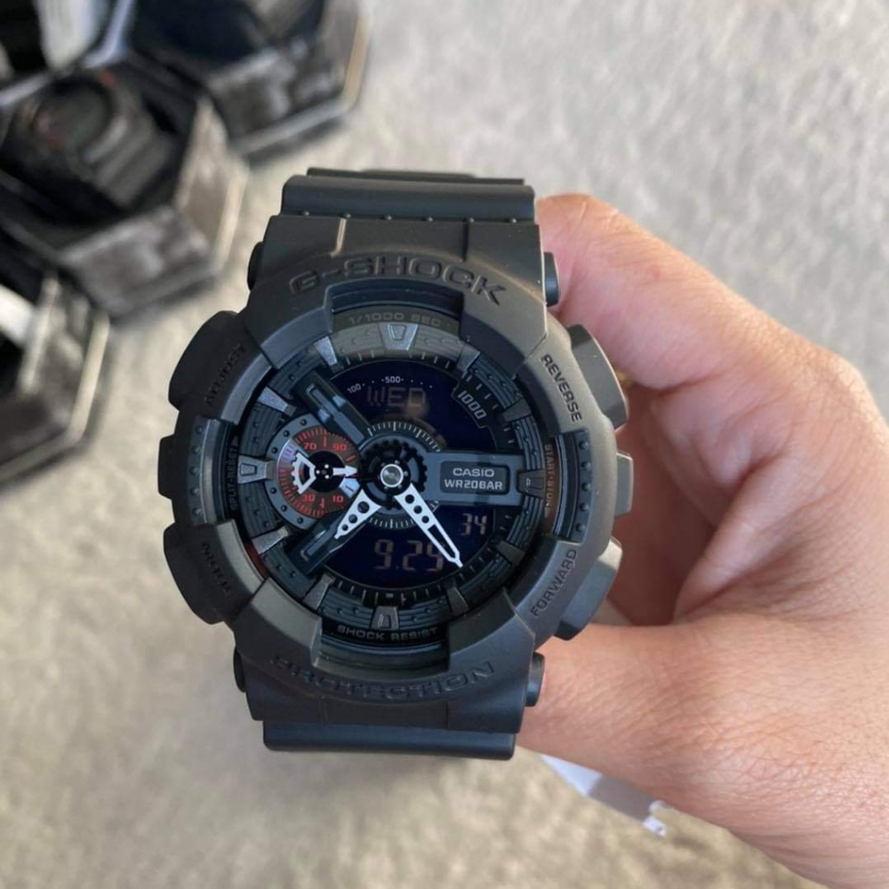 COPY - G SHOCK BLACK MATTE WATCH